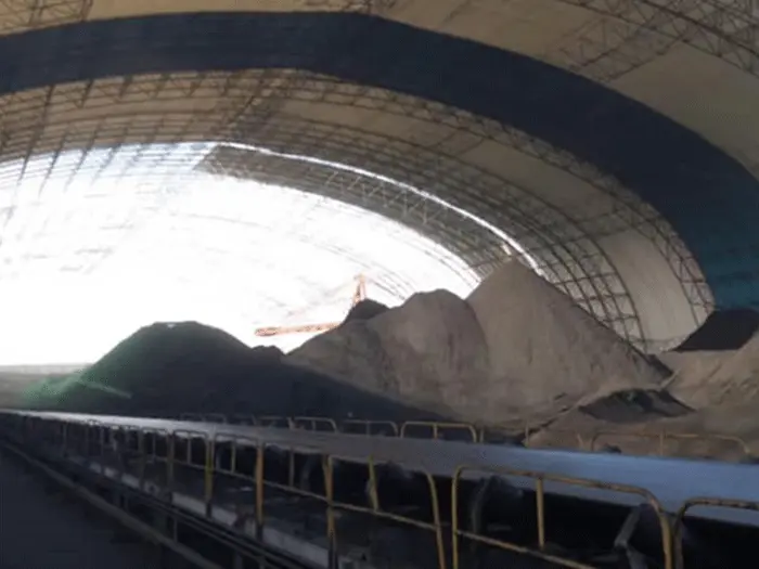 楚雄煤棚料仓网架